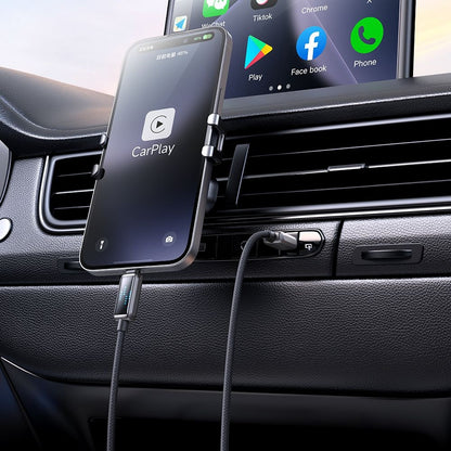 USB-C - Lightning McDodo CA-2630 Display -data- ja latauskaapeli, 36W, 1.2m, Musta