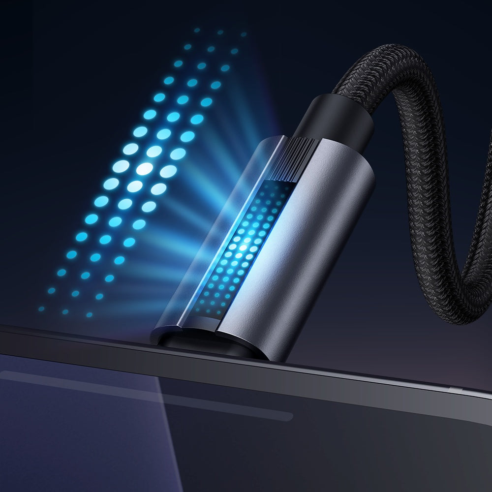 USB-C - Lightning McDodo CA-5710 -data- ja latauskaapeli, 36W, 1.2m, Musta