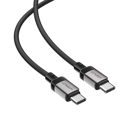 USB-C - USB-C Acefast C9-03 -data- ja latauskaapeli, 60W, 1.2m, Musta