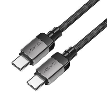 USB-C - USB-C Acefast C9-03 -data- ja latauskaapeli, 60W, 1.2m, Musta