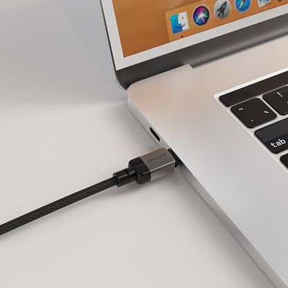 USB-C - USB-C Acefast C9-03 -data- ja latauskaapeli, 60W, 1.2m, Musta