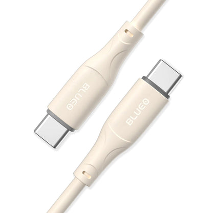USB-C - USB-C Blueo Ape Legend -data- ja latauskaapeli, 100W, 1.5m, Harmaa