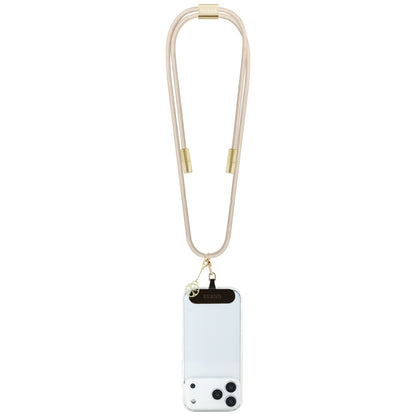 USB-C - USB-C Guess CBDY 4G Charm -data- ja latauskaapeli, 100W, 1.5m, Beige