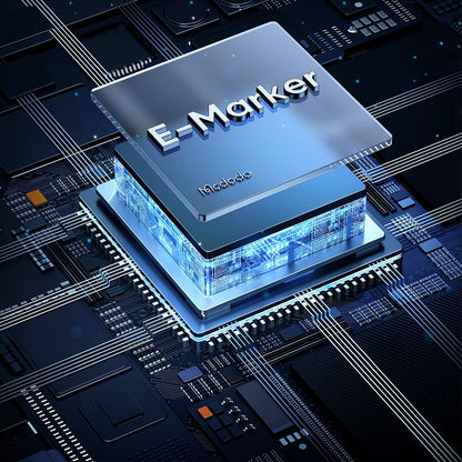 McDodo CA-0140 latauskaapeli, USB-C - USB-C / MagSafe 3, 240W, 2m, Musta