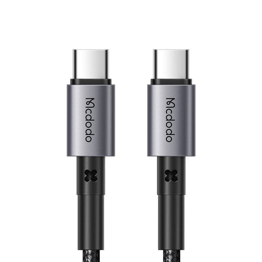 USB-C - USB-C McDodo CA-3130 -data- ja latauskaapeli, 65W, 1m, Musta