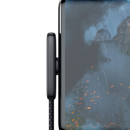 USB-C - USB-C McDodo CA-3360 Angled -data- ja latauskaapeli, 65W, 1.2m, Musta