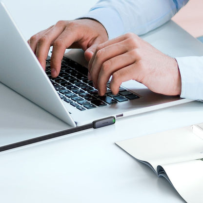 USB-C - USB-C McDodo CA-3360 Angled -data- ja latauskaapeli, 65W, 1.2m, Musta