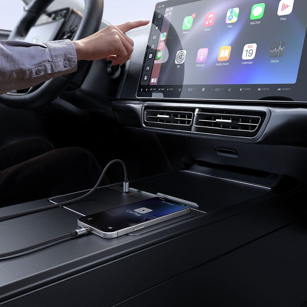 USB-C - USB-C McDodo CA-5580 Data- ja Latauskaapeli, 100W, 1.2m, Musta