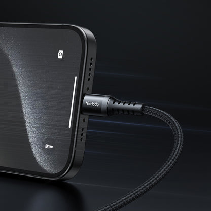 USB-C - USB-C McDodo CA-5641 Data- ja latauskaapeli, 60W, 1m, Musta