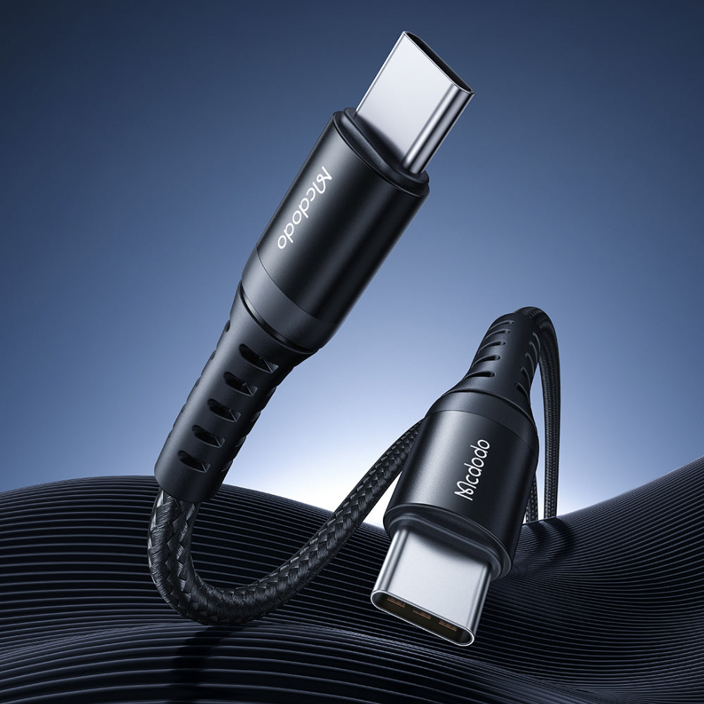 USB-C - USB-C McDodo CA-5641 Data- ja latauskaapeli, 60W, 1m, Musta