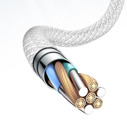 USB-C - USB-C McDodo CA-5690 Data- ja Latauskaapeli, 60W, 1m, Valkoinen