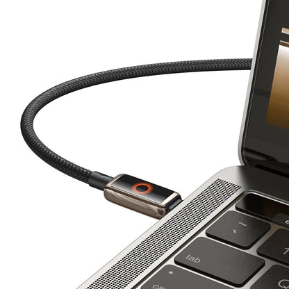 USB-C - USB-C McDodo CA-6681 Auto Power Off -data- ja latauskaapeli, 100W, 1.2m, Kulta