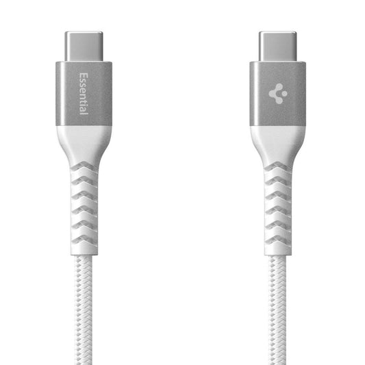 USB-C - USB-C Spigen EB10010CCA Data- ja Latauskaapeli, 100W, 1m, Valkoinen ACA11102