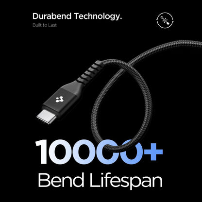 USB-C Data and Charging Cable - USB-C Spigen EB10010CCA, 100W, 1m, Black ACA11103