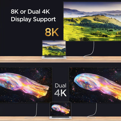 USB-C - USB-C Data- ja Latauskaapeli Spigen EB24012CC, 240W, 1.2m, Valkoinen