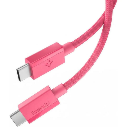 USB-C-tietojen ja latauskaapeli - USB-C Spigen EB6010CC, 60W, 1m, Vaaleanpunainen ACA10414