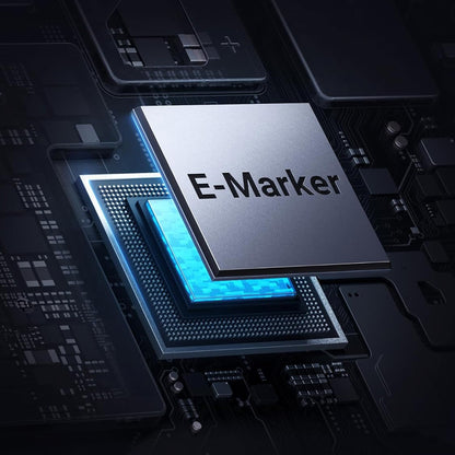 USB-C - USB-C UGREEN 65866 Display -data- ja latauskaapeli, 240W, 1m, Harmaa