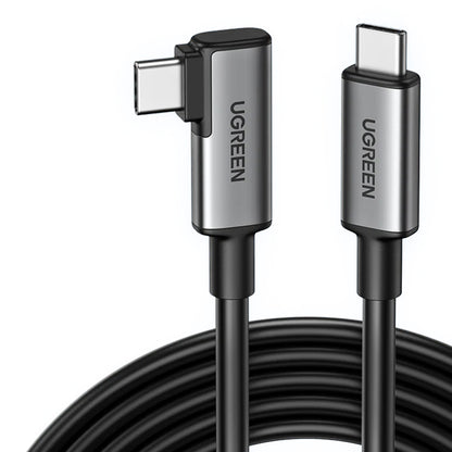 USB-C - USB-C UGREEN US551 (90629) Kulma, 60W, 5m, Musta