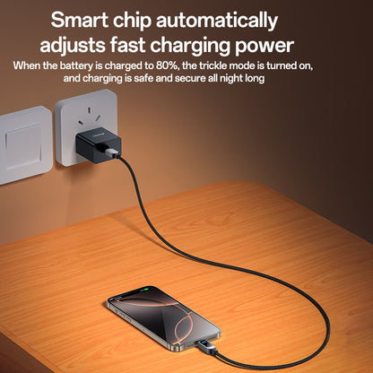 USB-C - USB-C Yesido CA179 Display -data- ja latauskaapeli, 100W, 1.2m, Musta