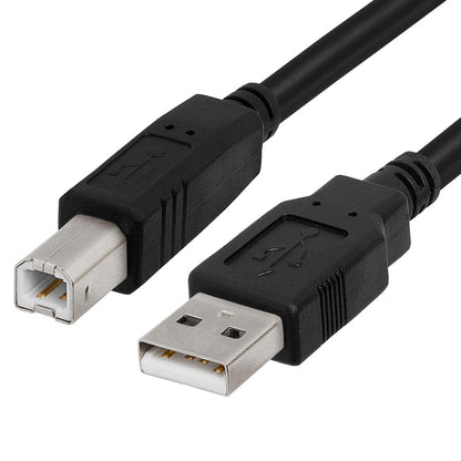 OEM-tulostinkaapeli, USB-A - USB-B, 1,5 m, musta