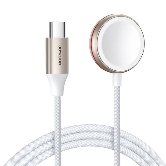 Joyroom S-IW011 latauskaapeli Apple Watch Seriesille, Valkoinen