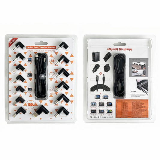 OEM-latauskaapeli, 2m, 14in1, Musta