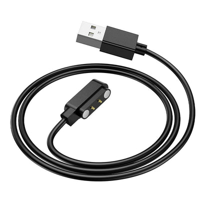 Latauskaapeli HOCO Y25 Smartwatchille, USB-A, Musta