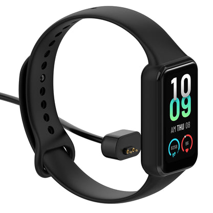 Techsuit THA5 latauskaapeli Amazfit Band 7:lle, USB-A, Musta