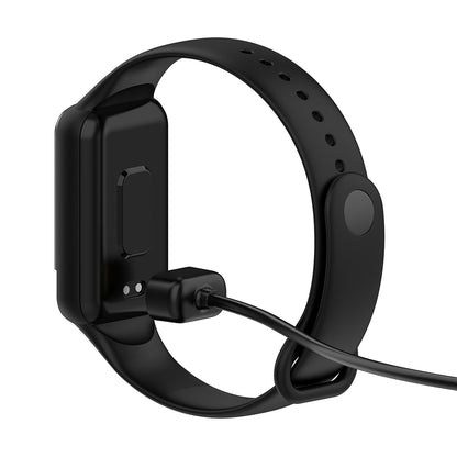 Techsuit THA5 latauskaapeli Amazfit Band 7:lle, USB-A, Musta