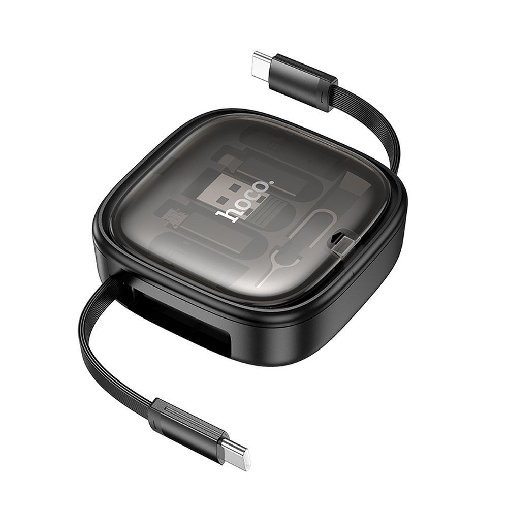 USB-C - USB-C HOCO U140 -data- ja latauskaapeli, 60W, 0.95m, Musta