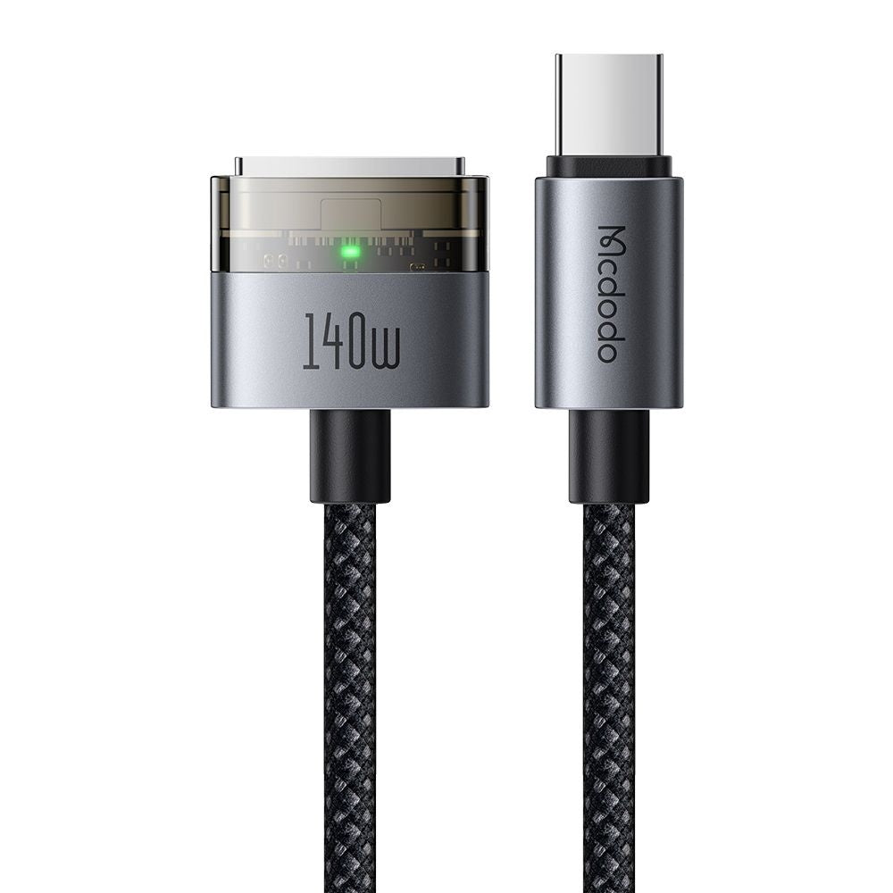 McDodo CA-2070 latauskaapeli, USB-C - MagSafe 3, 140W, 2m, Musta