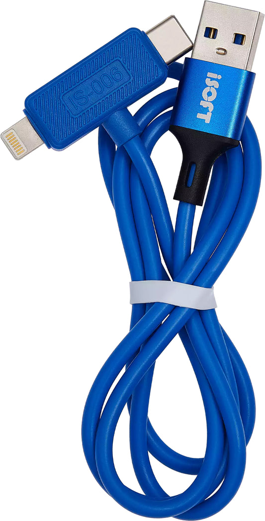Lightning / USB-C -kaapeli iSOFT IS-006 Easy Restore Mode Apple iPhone -sarjalle