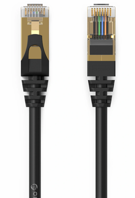 Orico PUG-C7 verkkokaapeli, UTP, Cat7, 3m, Musta