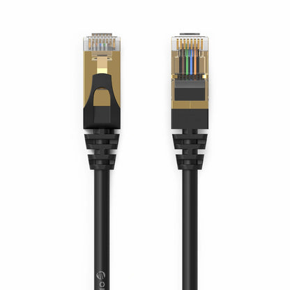 Orico PUG-C7 verkkokaapeli, UTP, Cat7, 0,5 m, musta