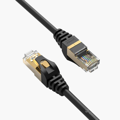 Orico PUG-C7 verkkokaapeli, UTP, Cat7, 0,5 m, musta