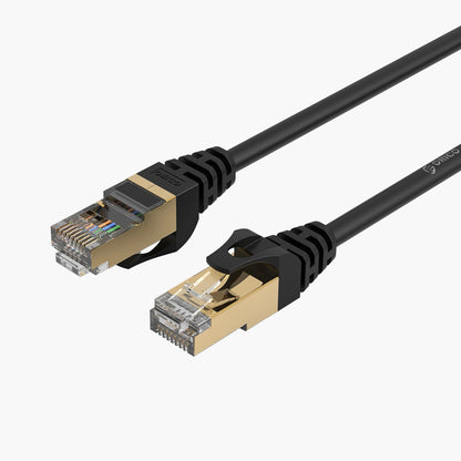 Orico PUG-C7 verkkokaapeli, UTP, Cat7, 0,5 m, musta