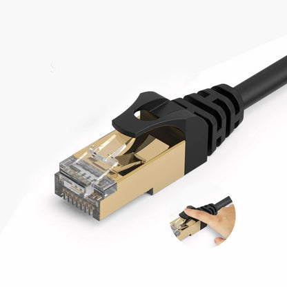 Orico PUG-C7 verkkokaapeli, UTP, Cat7, 0,5 m, musta