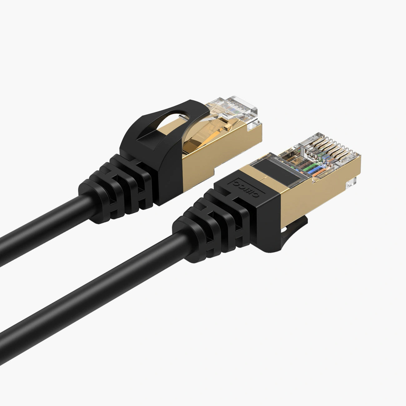 Orico PUG-C7 verkkokaapeli, UTP, Cat7, 0,5 m, musta