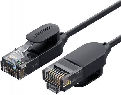 UGREEN NW122 Verkkokaapeli, UTP, Cat6A, 1.5m, Musta