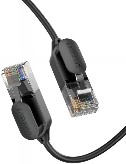 UGREEN NW122 Verkkokaapeli, UTP, Cat6A, 1.5m, Musta