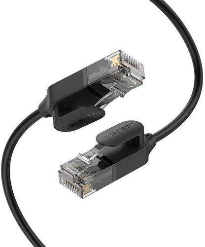 UGREEN NW122 Verkkokaapeli, UTP, Cat6A, 1.5m, Musta