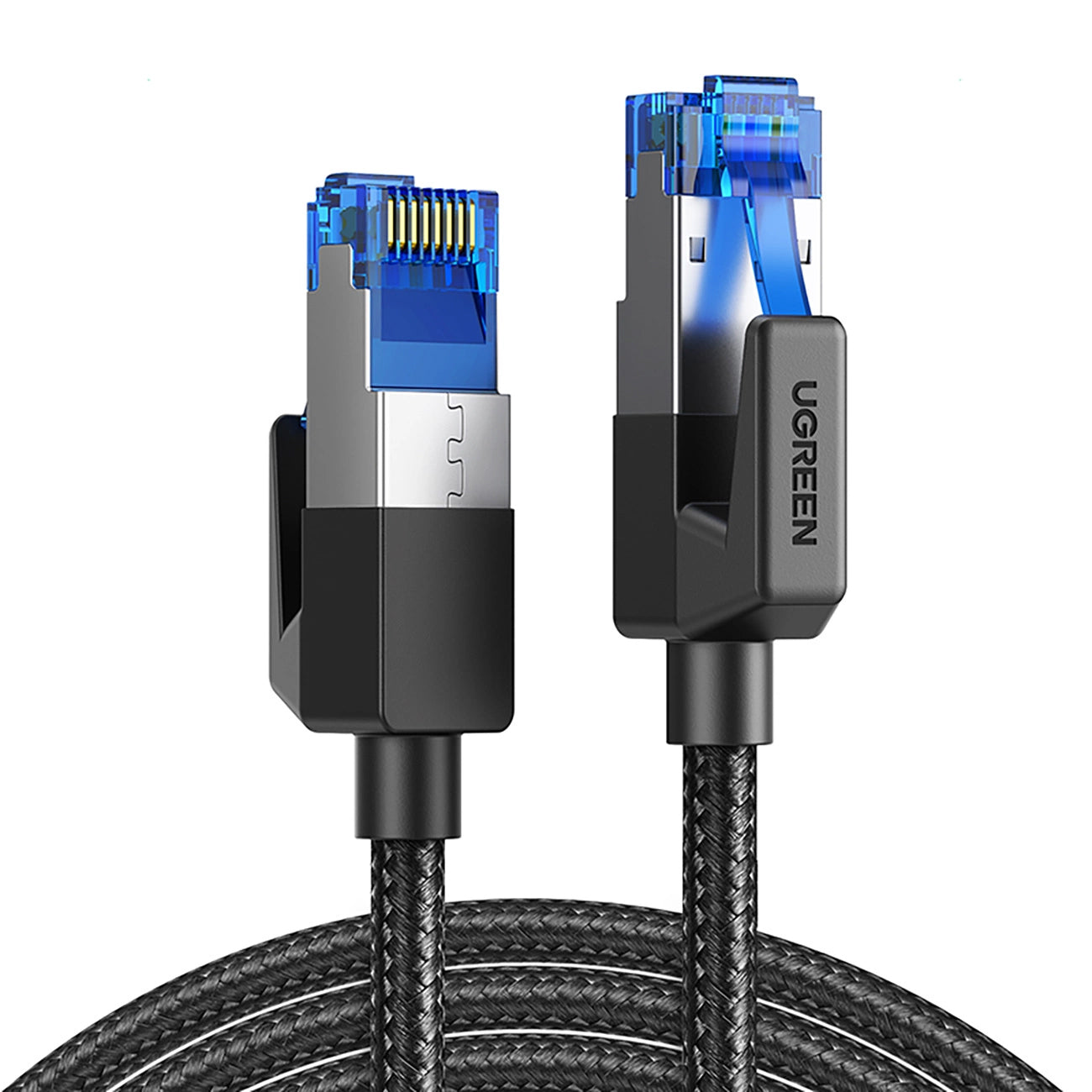 Verkkokaapeli UGREEN NW153, UTP, Cat8, 1.5m, musta 
