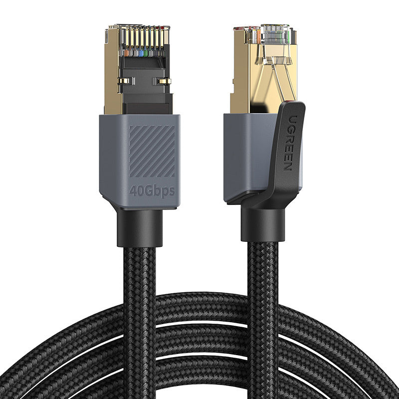 UGREEN NW343 verkkokaapeli, UTP, Cat8, 2m, Musta