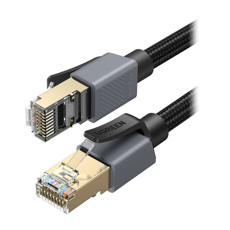 UGREEN NW343 verkkokaapeli, UTP, Cat8, 5m, Musta