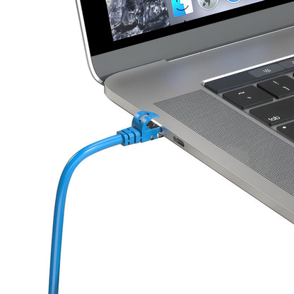 XO Design GB007 -verkkokaapeli, UTP, Cat6, 1m, Sininen