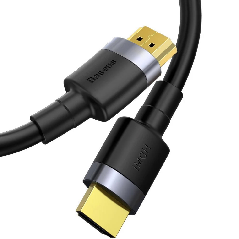 Baseus Cafule -videokaapeli, HDMI - HDMI, 4K, 2m, musta CADKLF-F01