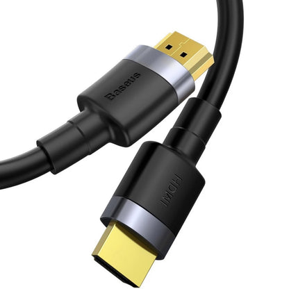 Baseus Cafule -videokaapeli, HDMI - HDMI, 4K, 2m, musta CADKLF-F01