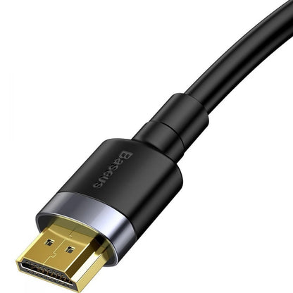 Baseus Cafule -videokaapeli, HDMI - HDMI, 4K, 2m, musta CADKLF-F01