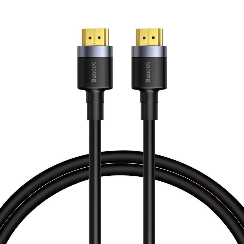 Baseus Cafule -videokaapeli, HDMI - HDMI, 4K, 2m, musta CADKLF-F01
