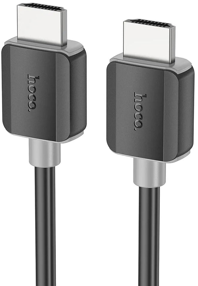 HOCO US08 -videokaapeli, HDMI - HDMI, 4K, 1m, Musta